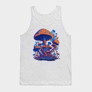 Magic Mushrooms - Colorful Forest of Mushrooms Tank Top